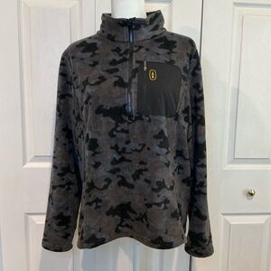 🩷 Bass Outdoor Women’s Highline Trail Half Zip Fleece Jacket - XL (01119)